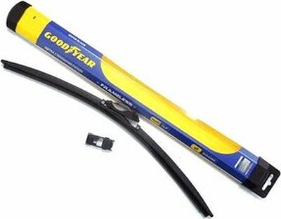 Goodyear Щетка стеклоочистителя бескаркасная FRAMELESS 480 мм (всесезонная, MULTICLIP) (GY000419)