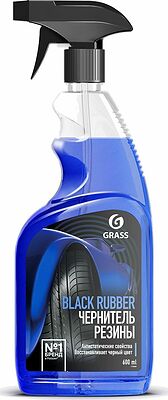 GRASS 110384 Black rubber полироль-чернитель шин, триггер 600 мл