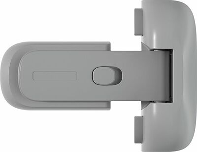 HALSA HLS-S-208-1 Замок-блокиратор для холодильника Premium, серый (1 шт/уп) HALSA
