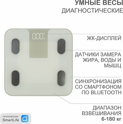 HALSA HSL-H-212W Умные весы диагностические HALSA
