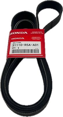 Honda 31110-R5A-A01 ремень генератора поликлиновой Bando, CR-V IV 2.4 2012–2014, оригинал