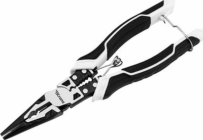 Kranz KR-12-4653-5 Тонкогубцы многофункциональные универсальные 200мм KRANZ