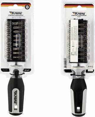 Kranz KR-12-4791 Набор отверток 31 предмет KRANZ