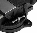 Kranz KR-12-5102 Тиски слесарные 150мм, поворотные, с наковальней KRANZ Kranz KR-12-5102 Тиски слесарные 150мм, поворотные, с наковальней KRANZ