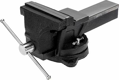 Kranz KR-12-5102 Тиски слесарные 150мм, поворотные, с наковальней KRANZ