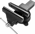 Kranz KR-12-5103 Тиски слесарные 200мм, поворотные, с наковальней KRANZ