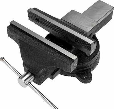 Kranz KR-12-5103 Тиски слесарные 200мм, поворотные, с наковальней KRANZ