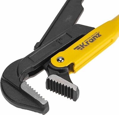 Kranz KR-12-5902 Ключ трубный рычажный KRANZ № 1, 300 мм, литой
