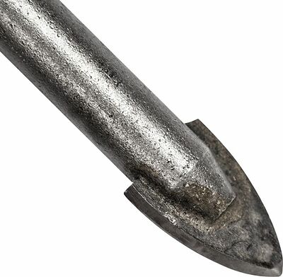 Kranz KR-12-6805 Сверло по стеклу и керамике 8 мм, 2 грани, цилиндр. хвостовик Kranz