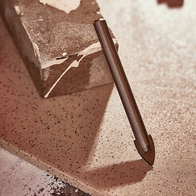 Kranz KR-12-6806 Сверло по стеклу и керамике 10 мм, 2 грани, цилиндр. хвостовик Kranz