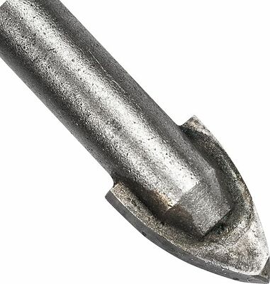 Kranz KR-12-6806 Сверло по стеклу и керамике 10 мм, 2 грани, цилиндр. хвостовик Kranz