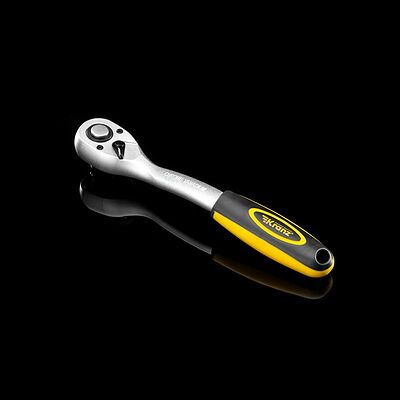 Kranz KR-12-8401 Ключ-трещотка для торцовых головок 1/2, СrV, 72 зубца KRANZ