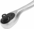 Kranz KR-12-8401 Ключ-трещотка для торцовых головок 1/2, СrV, 72 зубца KRANZ Kranz KR-12-8401 Ключ-трещотка для торцовых головок 1/2, СrV, 72 зубца KRANZ