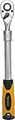 Kranz KR-12-8411 Ключ телескопический трещоточный 1/2, 307-434мм, CrV, двухкомпонентная рукоятка KRANZ