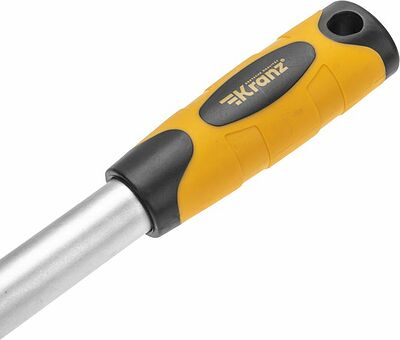 Kranz KR-12-8411 Ключ телескопический трещоточный 1/2, 307-434мм, CrV, двухкомпонентная рукоятка KRANZ
