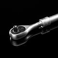 Kranz KR-12-8411 Ключ телескопический трещоточный 1/2, 307-434мм, CrV, двухкомпонентная рукоятка KRANZ