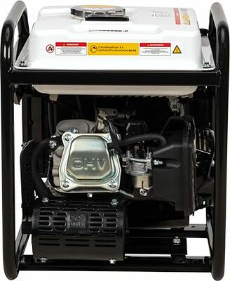 Kranz KR-16-1142 Генератор инверторный KR2500IO, 2,5кВт, 230В, 7л, открытый корпус, ручной старт KRANZ
