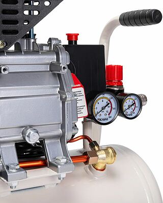 Kranz KR-16-1151 Компрессор воздушный KR-1500/24, 1500Вт, 230 л/мин, 24л KRANZ