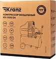 Kranz KR-16-1151 Компрессор воздушный KR-1500/24, 1500Вт, 230 л/мин, 24л KRANZ Kranz KR-16-1151 Компрессор воздушный KR-1500/24, 1500Вт, 230 л/мин, 24л KRANZ