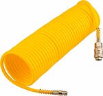 Kranz KR-16-1172 Шланг спиральный для компрессора, с быстросъемным соединением, 10м KRANZ
