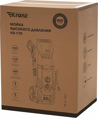 Kranz KR-16-1262 Мойка высокого давления KR-170 KRANZ