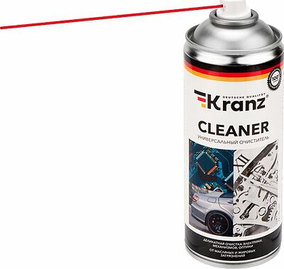 Kranz KR-181-002 Очиститель универсальный CLEANER, 520мл (400мл), аэрозоль KRANZ
