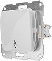 Kranz KR-78-0205 DEA Выключатель (переключатель) 1кл прох. с/у 10А мех. белый KRANZ