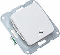 Kranz KR-78-0208 DEA Выключатель (переключатель) 1кл перекрест. с/у 10А мех. белый KRANZ