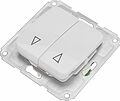 Kranz KR-78-0209 DEA Выключатель для жалюзи 2кл с/у 10А мех. Бел KRANZ