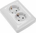 Kranz KR-78-0218 DEA Розетка 2-ая с/з с/у 16А Бел KRANZ