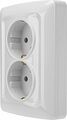 Kranz KR-78-0218 DEA Розетка 2-ая с/з с/у 16А Бел KRANZ