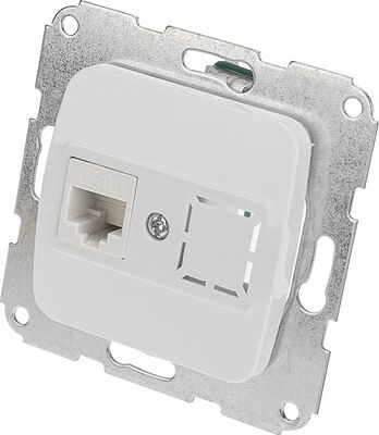 Kranz KR-78-0223 DEA Розетка Компьютер RJ45 с/у мех. Бел KRANZ