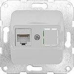 Kranz KR-78-0223 DEA Розетка Компьютер RJ45 с/у мех. Бел KRANZ