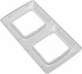 Kranz KR-78-0226 DEA Рамка 2-я горизонтальная Бел KRANZ