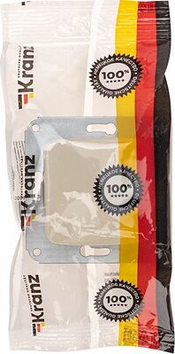 Kranz KR-78-0230 DEA Выключатель 1кл с/у 10А мех. Беж KRANZ