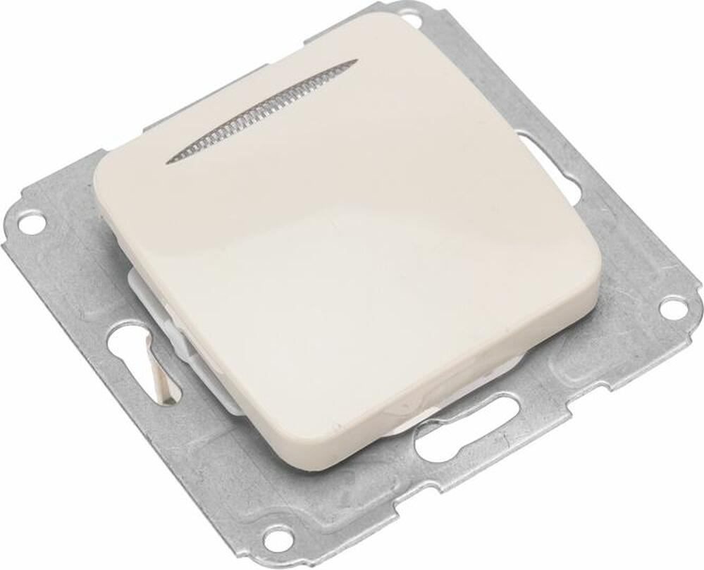 Kranz KR-78-0231 DEA Выключатель 1кл (инд) с/у 10А мех. Беж KRANZ