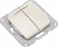 Kranz KR-78-0233 DEA Выключатель 2кл (инд) с/у 10А мех. Беж KRANZ