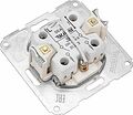Kranz KR-78-0233 DEA Выключатель 2кл (инд) с/у 10А мех. Беж KRANZ