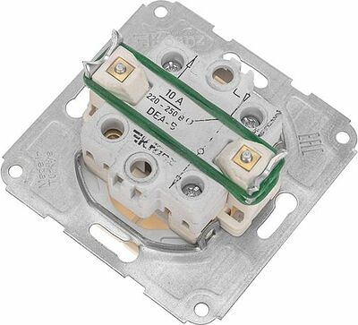 Kranz KR-78-0239 DEA Выключатель для жалюзи 2кл с/у 10А мех. Беж KRANZ