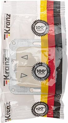 Kranz KR-78-0239 DEA Выключатель для жалюзи 2кл с/у 10А мех. Беж KRANZ