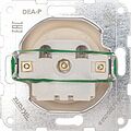 Kranz KR-78-0244 DEA Розетка 1-ая керамика б/з с/у 10А мех. Беж KRANZ Kranz KR-78-0244 DEA Розетка 1-ая керамика б/з с/у 10А мех. Беж KRANZ