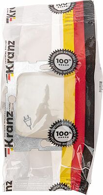Kranz KR-78-0246 DEA Розетка 1-ая керамика с/з с крышкой с/у 16А мех. Беж KRANZ