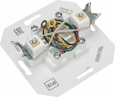 Kranz KR-78-0252 DEA Розетка Телефон RJ11 с/у мех. Беж KRANZ