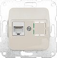 Kranz KR-78-0253 DEA Розетка Компьютер RJ45 с/у мех. Беж KRANZ