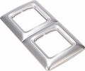 Kranz KR-78-0286 DEA Рамка 2-я горизонтальная Серебряный металлик KRANZ