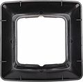 Kranz KR-78-0345 DEA Рамка 1-я горизонтальная Черный Металлик KRANZ