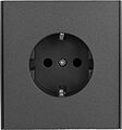 Kranz KR-78-0701-6 Розетка STRONG 1-ая с/з с/у, со шторками 16А графит KRANZ Kranz KR-78-0701-6 Розетка STRONG 1-ая с/з с/у, со шторками 16А графит KRANZ