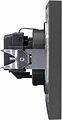 Kranz KR-78-0701-6 Розетка STRONG 1-ая с/з с/у, со шторками 16А графит KRANZ Kranz KR-78-0701-6 Розетка STRONG 1-ая с/з с/у, со шторками 16А графит KRANZ