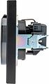 Kranz KR-78-0702-5 Розетка STRONG 1-ая с/з с/у, со шторками и крышкой 16А антрацит KRANZ Kranz KR-78-0702-5 Розетка STRONG 1-ая с/з с/у, со шторками и крышкой 16А антрацит KRANZ