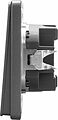 Kranz KR-78-0706-2 Выключатель ROUND 2 кл 10А с/у титан KRANZ Kranz KR-78-0706-2 Выключатель ROUND 2 кл 10А с/у титан KRANZ